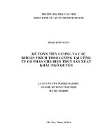 kế toán tiền lương và các khoản trích theo lương tại công ty cổ phần chế biến thủy sản xuất khẩu ngô quyền
