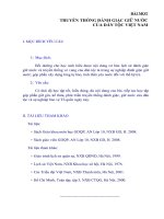 Truyền thống đánh giặc giữ nước của dân tộc Việt Nam