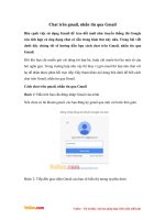 Hướng dẫn cách nhắn tin qua Gmail