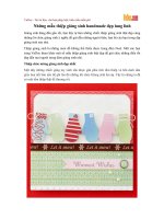 Những mẫu thiệp Giáng sinh handmade đẹp lung linh