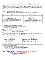 Bài 3   lý THUYẾT câu điều KIỆN 2016 