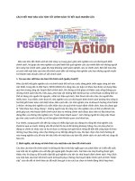 Cách viết một báo cáo tóm tắt chính sách từ kết quả nghiên cứu