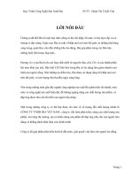 Quy trình công nghệ sản xuất bia tại công ty tnhh bia Việt Nam