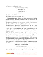 Đề thi tuyển sinh vào lớp 10 môn Ngữ văn sở GD&ĐT An Giang năm 2016 - 2017