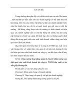 Tăng cường hoạt động quản lý chi phí tại công ty TNHH sẩn xuất và tư vấn giấy hoàng hà 