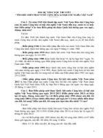 BÀI DỰ THI CUỘC THI VIẾT “TÌM HIỂU HIẾN PHÁP NƯỚC CỘNG HÒA XÃ HỘI CHỦ NGHĨA VIỆT NAM”