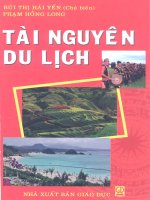 Tài nguyên du lịch (NXB giáo dục 2007)   bùi thị hải yến, 402 trang