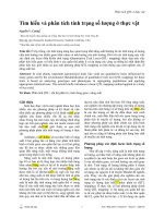 Tìm hiểu và phân tích tính trạng số lượng ở thực vật