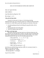 Báo cáo thí nghiệm hệ thống điều khiển số 