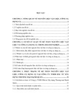 Kế toán nguyên liệu vật liệu, công cụ dụng cụ Công ty TNHH Đầu tư Xây dựng Thương mại Mạnh Quân