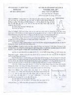 ĐỀ CHUYÊN LƯƠNG THẾ VINH ĐỒNG NAI 16-17