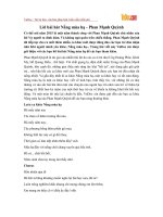 Lời bài hát Nắng mùa hạ - Phan Mạnh Quỳnh