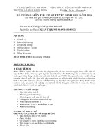 Đề cương ôn thi cao học môn quản trị kinh doanh