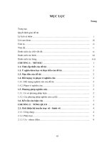 NGHIÊN cứu xây DỰNG QUY TRÌNH THIẾT kế và CÔNG NGHỆ CHẾ tạo bộ TRUYỀN TRỤC vít   BÁNH vít KIỂU mới (ROLLER CAM)