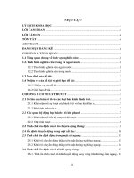 NGHIÊN cứu mô PHỎNG AN TOÀN CHUYỂN ĐỘNG vượt của ô tô