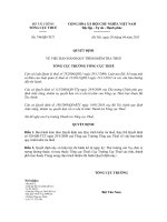 Quyết định về việc ban hành quy trình kiểm tra thuế số 746/QĐ-TCT