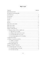 THIẾT kế hệ THỐNG điều KHIỂN XE tự ĐỘNG