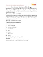 Cách làm bánh mì nướng muối ớt siêu ngon