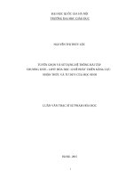 Tuyển chọn và sử dụng hệ thống bài tập chương este   lipit hóa học 12 để phát triển năng lực nhận thức và tư duy của học sinh 