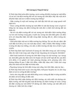 Đề cương lý thuyết Vật Lý 2