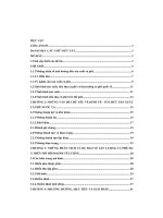 Phân tích các nhân tố tác động đến sản lượng cà phê bằng mô hình kinh tế lượng