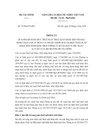 Thông tư 73/2016/TT-BTC sửa đổi mức thuế suất thuế xuất khẩu đối với mặt hàng than