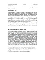 Bài giảng Kinh tế vĩ mô  Lạm phát ở Việt Nam