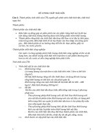 ĐỀ CƯƠNG MÔN HỌC CHẤT THẢI RẮN