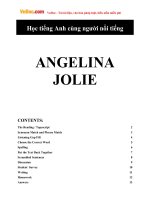 Học tiếng Anh cùng người nổi tiếng: Angelina Jolie