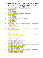 NGAN HANG CAU HOI TRAC NGHIEM KTCBDL copy