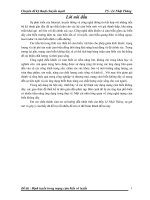 Định tuyến trong mạng cảm biến vô tuyến