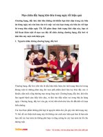 Mẹo chữa đầy bụng khó tiêu trong ngày Tết hiệu quả