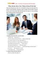 Tiếng Anh giao tiếp cơ bản: Những từ dùng để thảo luận