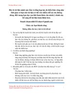 Tổng hợp 58 câu hỏi bảo vệ đồ án chi tiết máy