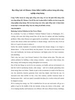 Học tiếng Anh với Obama: Giảm thiểu ô nhiễm carbon trong nền công nghiệp năng lượng