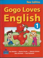 Gogo loves english 1 SB 