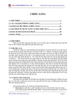 HỆ THỐNG CHIẾU SÁNG CƠ BẢN