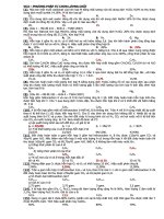 phương pháp tự chọn lượng chất