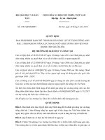 Quyết định 1481/QĐ-BGDĐT định dạng đề thi đánh giá năng lực sử dụng tiếng Anh bậc 2 dành cho người lớn