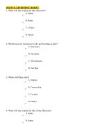LISTERNING TEST 12 15