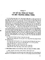 Quy hoạch xây dựng và phát triển điểm dân cư nông thôn: Phần 2