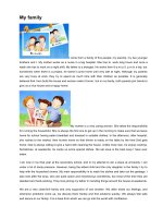 My family Speaking 7