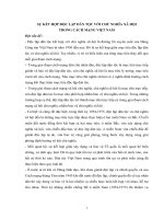 SỰ kết hợp độc lập dân tộc với CHỦ NGHĨA xã hội ở VIỆT NAM