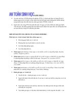 An toàn sinh học phòng thí nghiệm