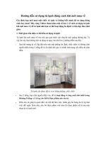 Hướng dẫn sử dụng tủ lạnh đúng cách khi mới mua về