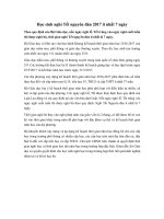 Học sinh nghỉ Tết nguyên đán 2017 ít nhất 7 ngày