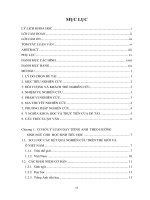 DẠY TIẾNG ANH THEO HƯỚNG SINH NGỮ CHO học SINH TIỂU học tại THÀNH PHỐ hồ CHÍ MINH