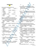 Bài tập bám sát tiếng anh lớp 12 HKI (with key)