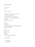 CHƯƠNG TRÌNH 2 CẢM BIẾN