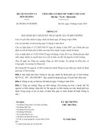 Thông tư 04/2016/TT-BTNMT quy chuẩn kỹ thuật quốc gia về môi trường